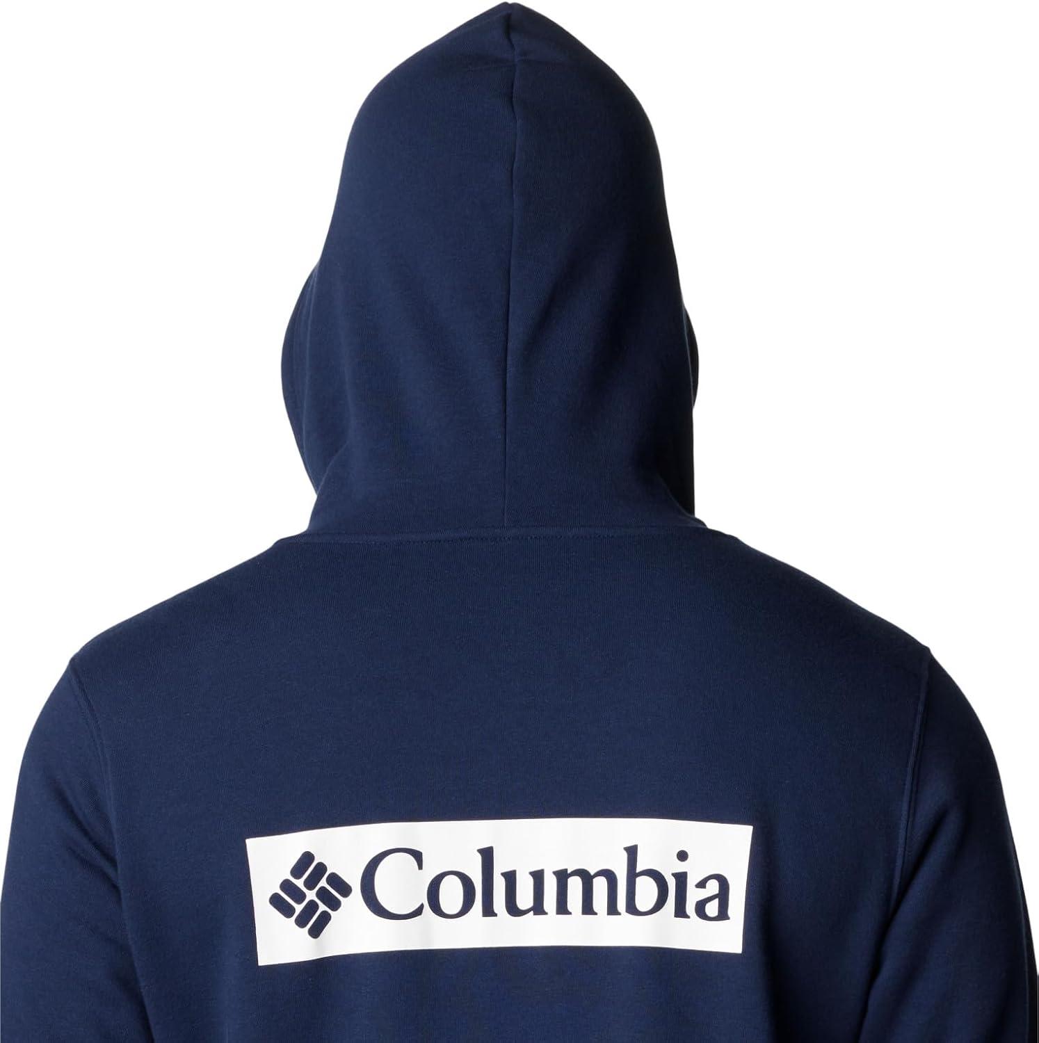 imageColumbia mens Trek HoodieCollegiate Navy Boxed Gem Columbia Grx