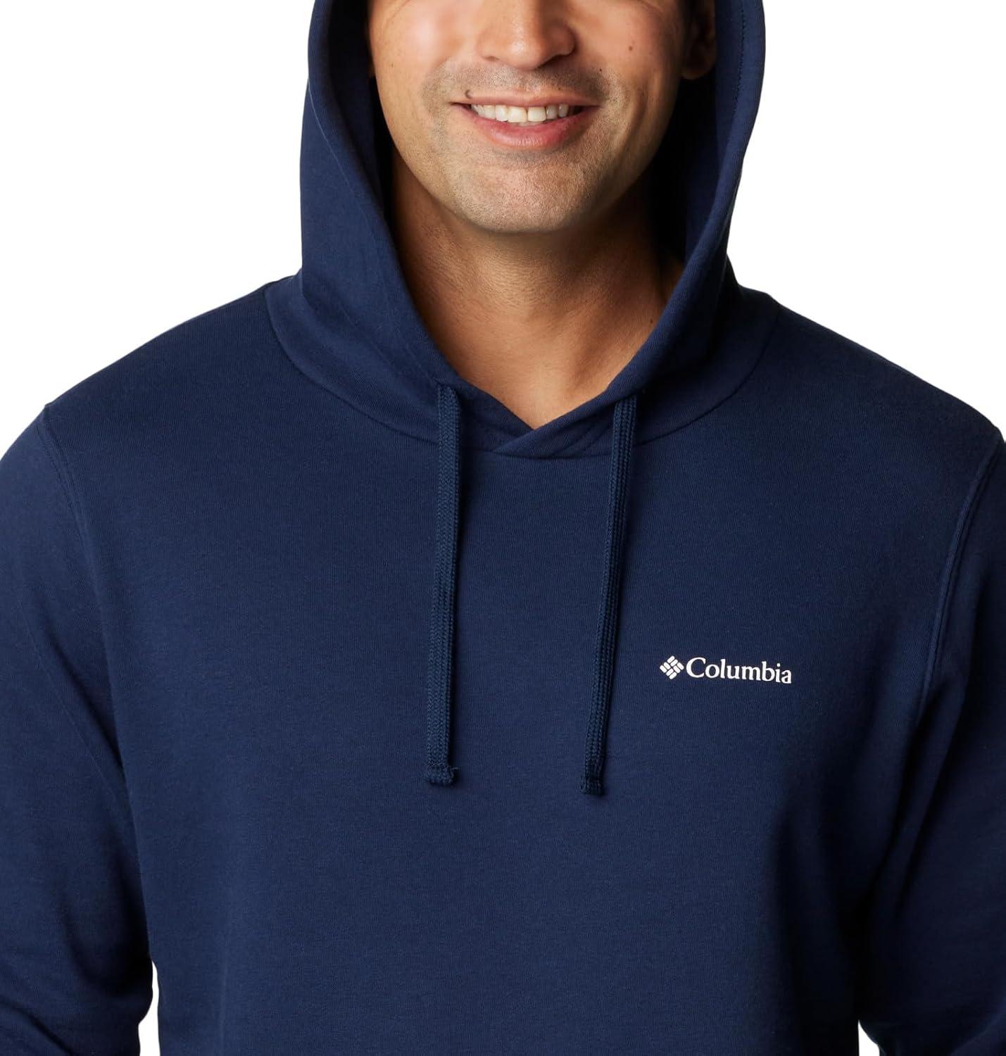 imageColumbia mens Trek HoodieCollegiate Navy Boxed Gem Columbia Grx