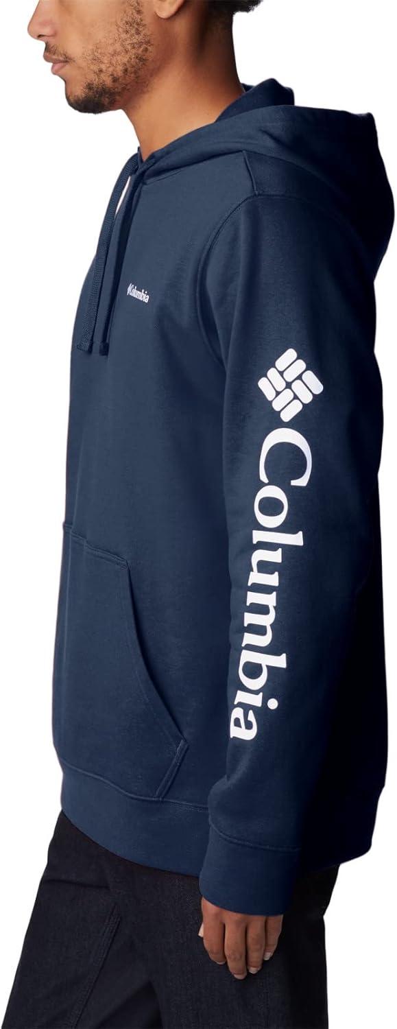 imageColumbia mens Trek HoodieCollegiate NavyCsc Sleeve Logo