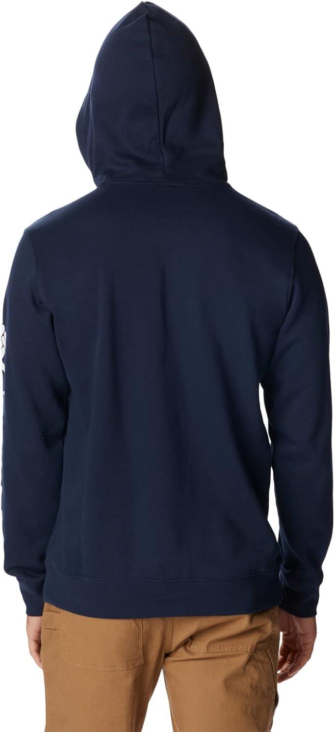 imageColumbia mens Trek HoodieCollegiate NavyCsc Sleeve Logo