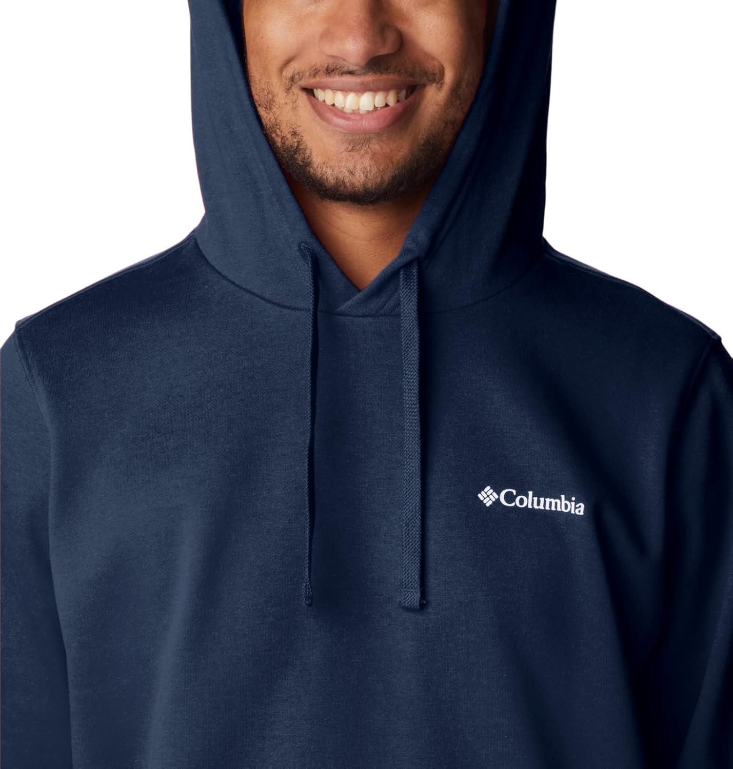 imageColumbia mens Trek HoodieCollegiate NavyCsc Sleeve Logo
