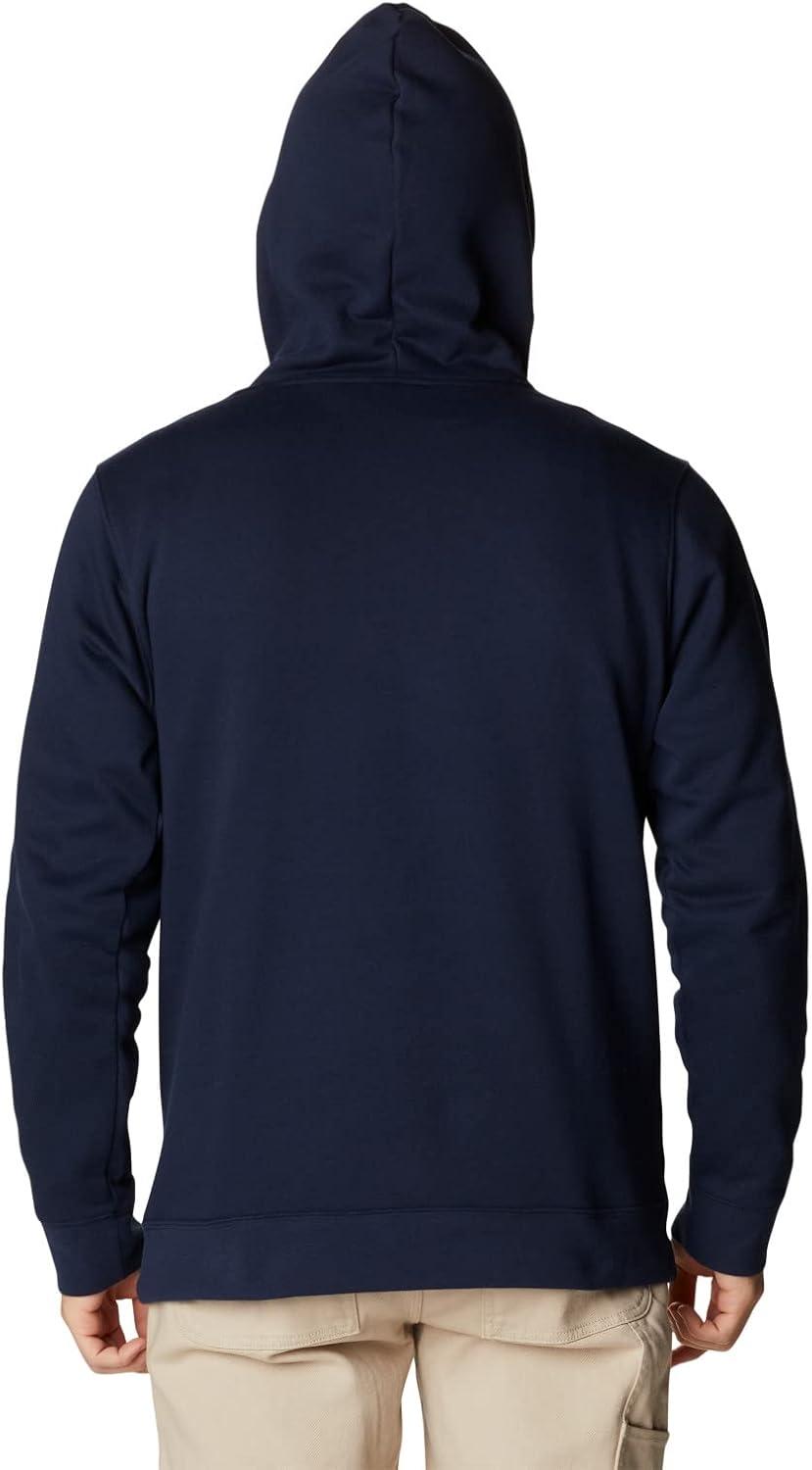 imageColumbia mens Trek HoodieCollegiate NavyHex Script