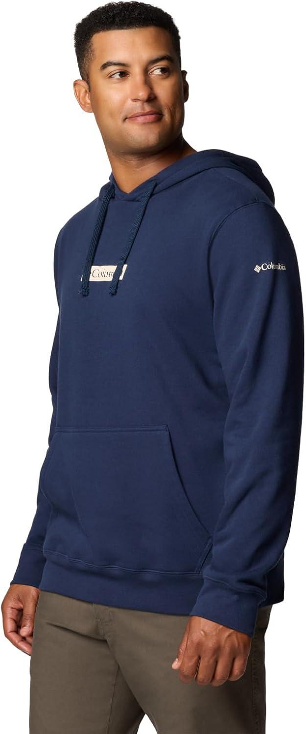imageColumbia mens Trek HoodieCollegiate NavyPuff Box Gem Logo