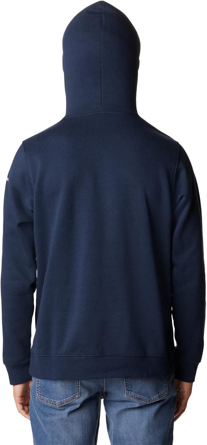 imageColumbia mens Trek HoodieCollegiate NavyUs Flag Stamp