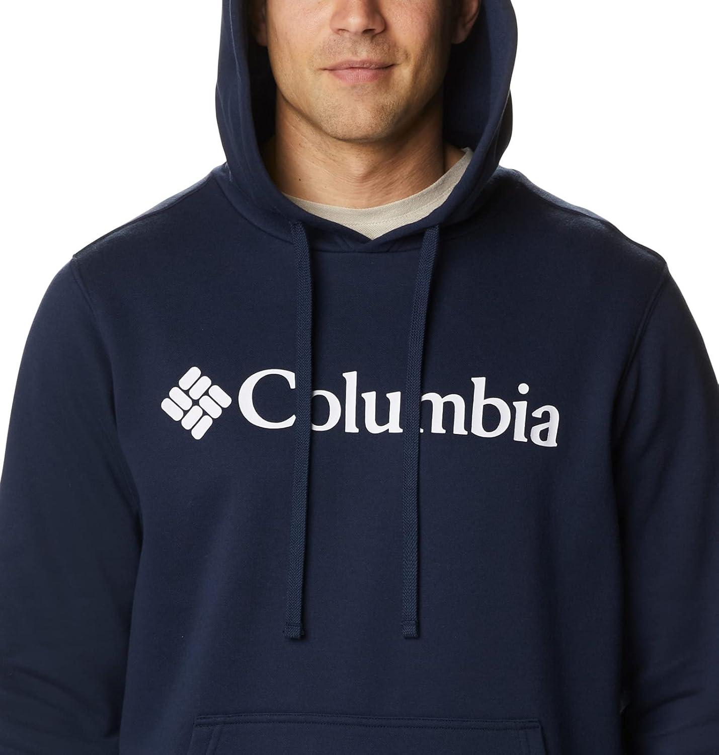 imageColumbia mens Trek HoodieCollegiate NavyWhite