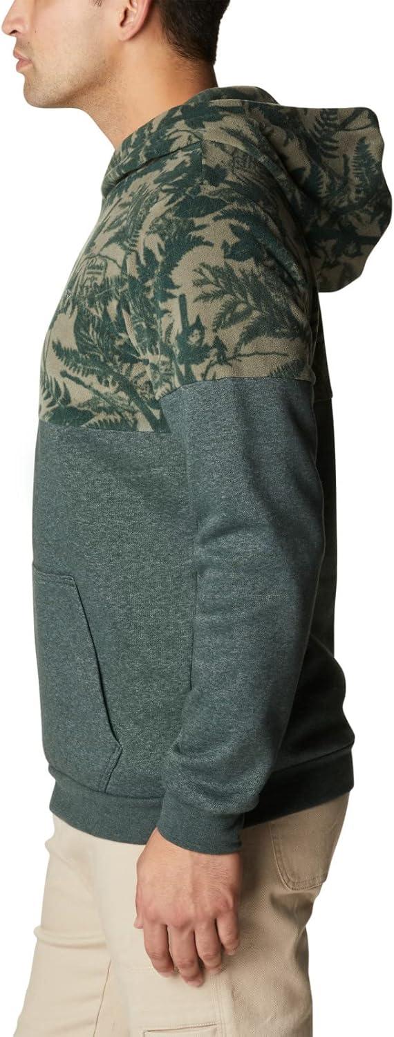 imageColumbia mens Trek HoodieDark CoralCentered Gem Logo
