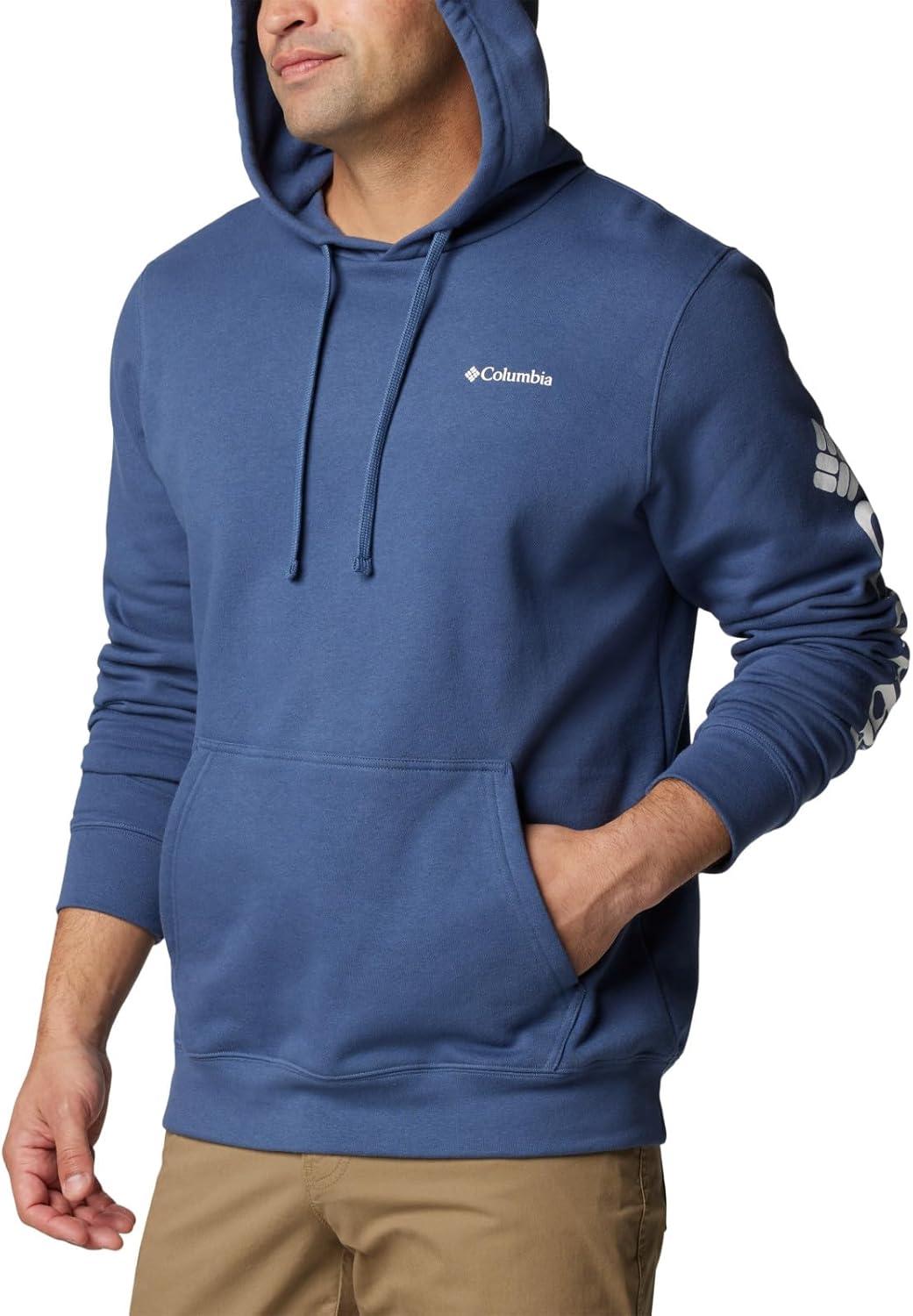 imageColumbia mens Trek HoodieDark MountainCsc Sleeve Logo