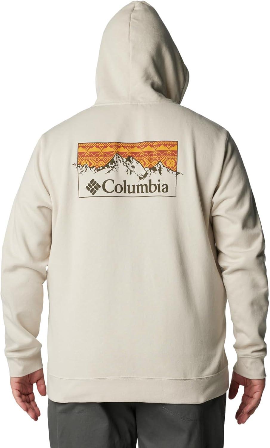 imageColumbia mens Trek HoodieDark Stone Checkered Range Graphic