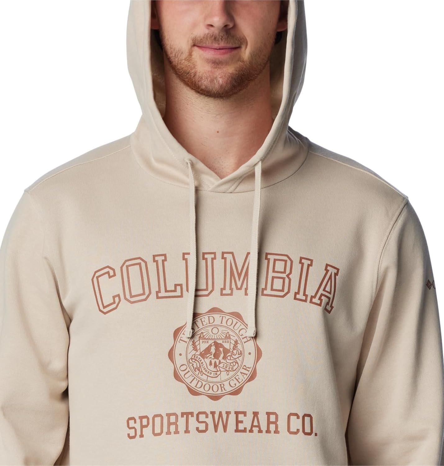 imageColumbia mens Trek HoodieDark StoneCsc Emblem