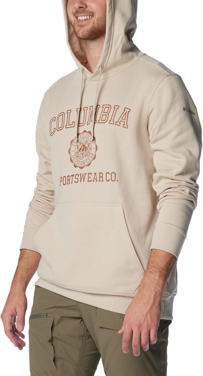imageColumbia mens Trek HoodieDark StoneCsc Emblem