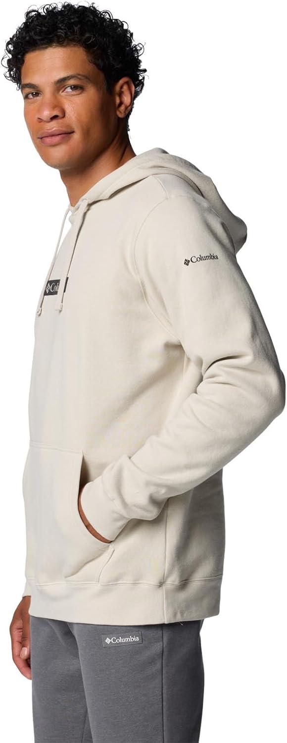 imageColumbia mens Trek HoodieDark StonePuff Box Gem Logo