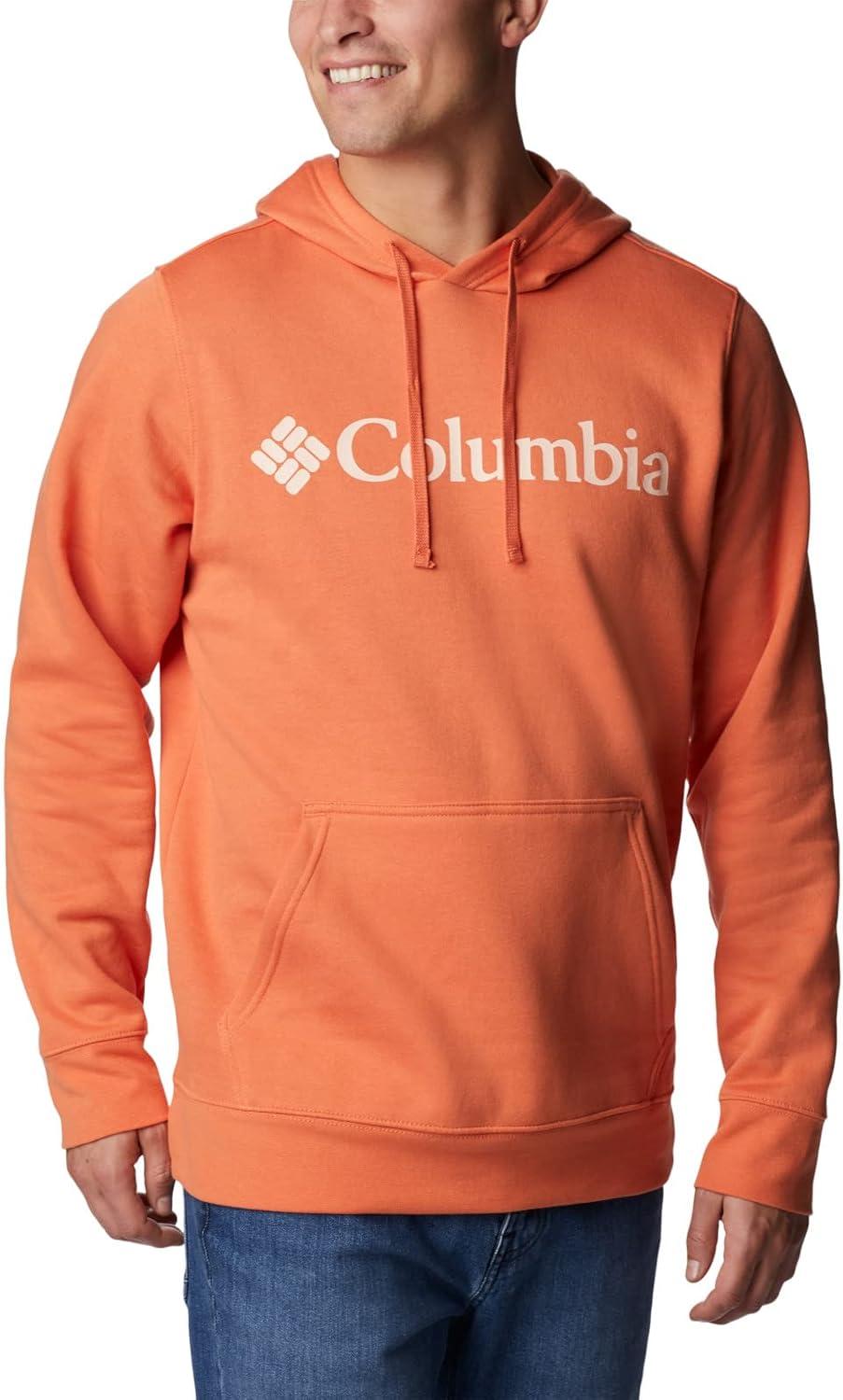 imageColumbia mens Trek HoodieDesert OrangeCsc Branded Logo