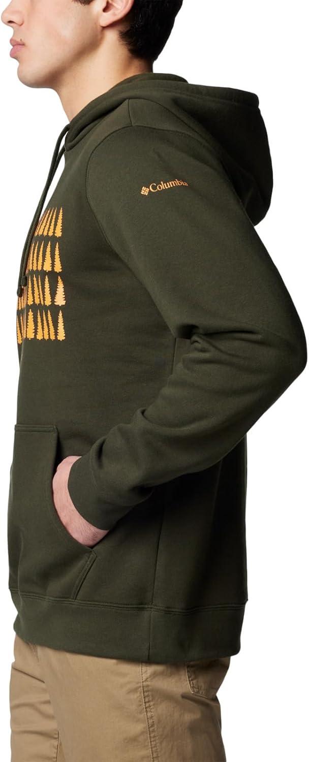 imageColumbia mens Trek HoodieGreenscapeTreestripe Flag