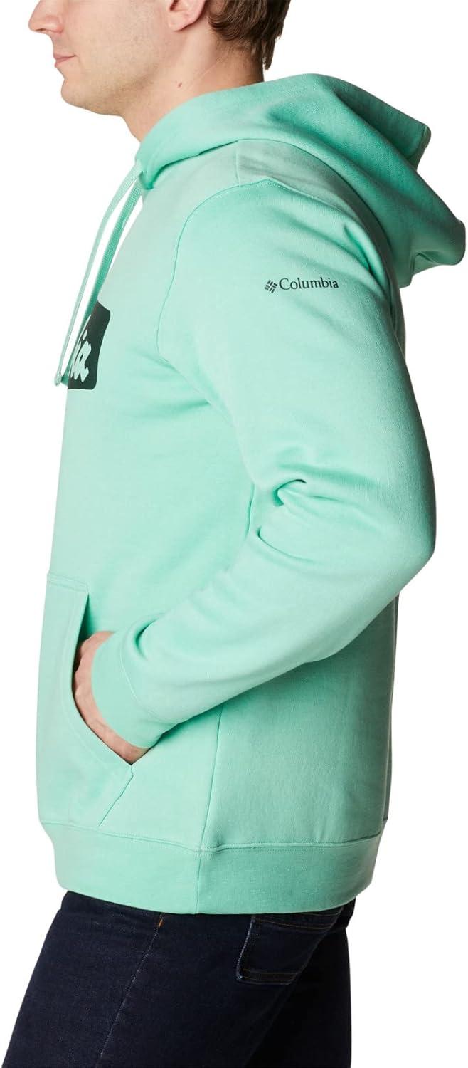 imageColumbia mens Trek HoodieKelp HeatherHex Script