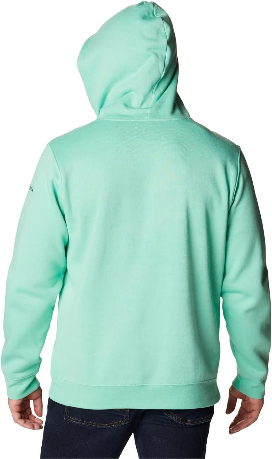 imageColumbia mens Trek HoodieKelp HeatherHex Script