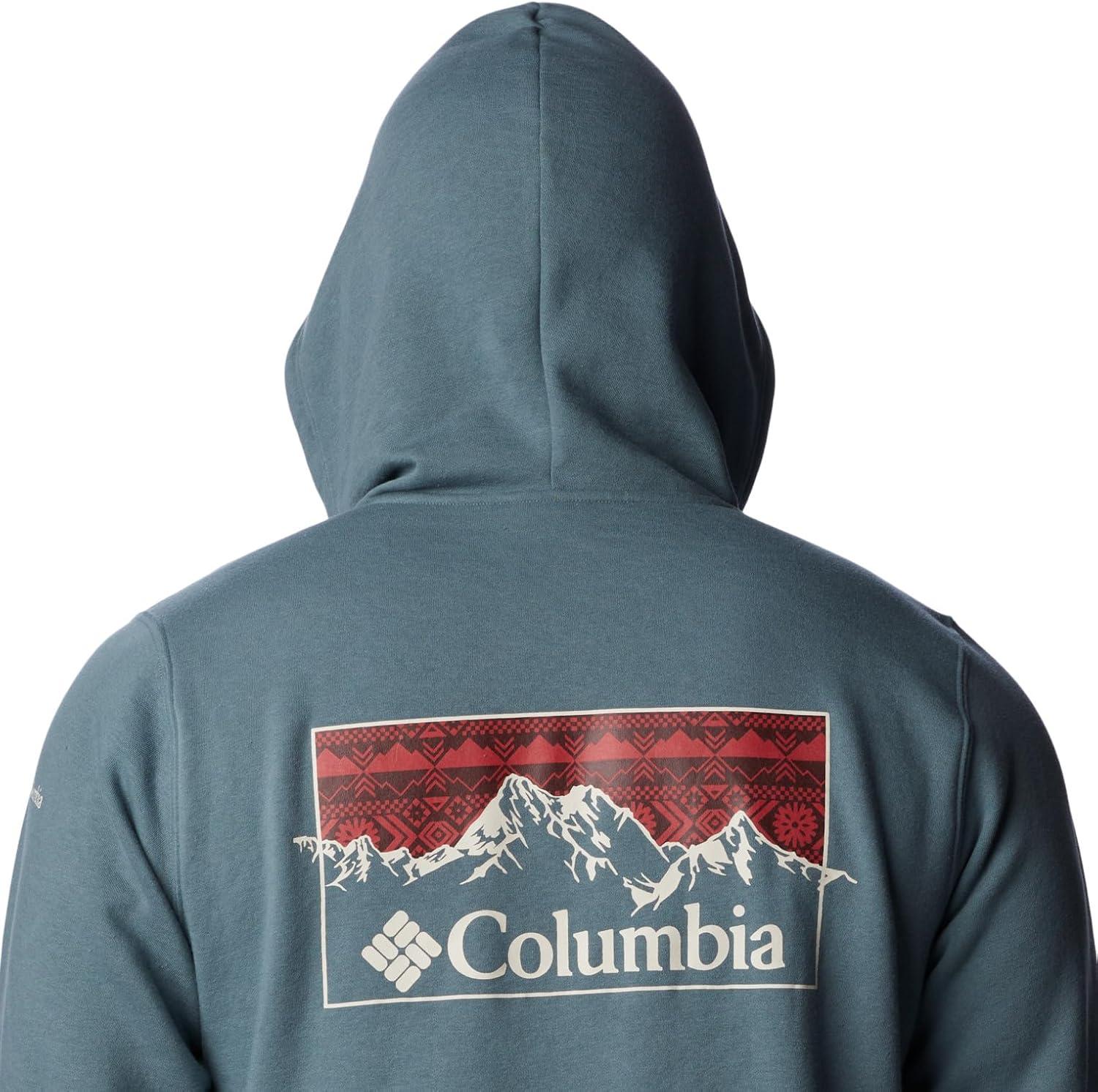 imageColumbia mens Trek HoodieMetal Checkered Range Graphic
