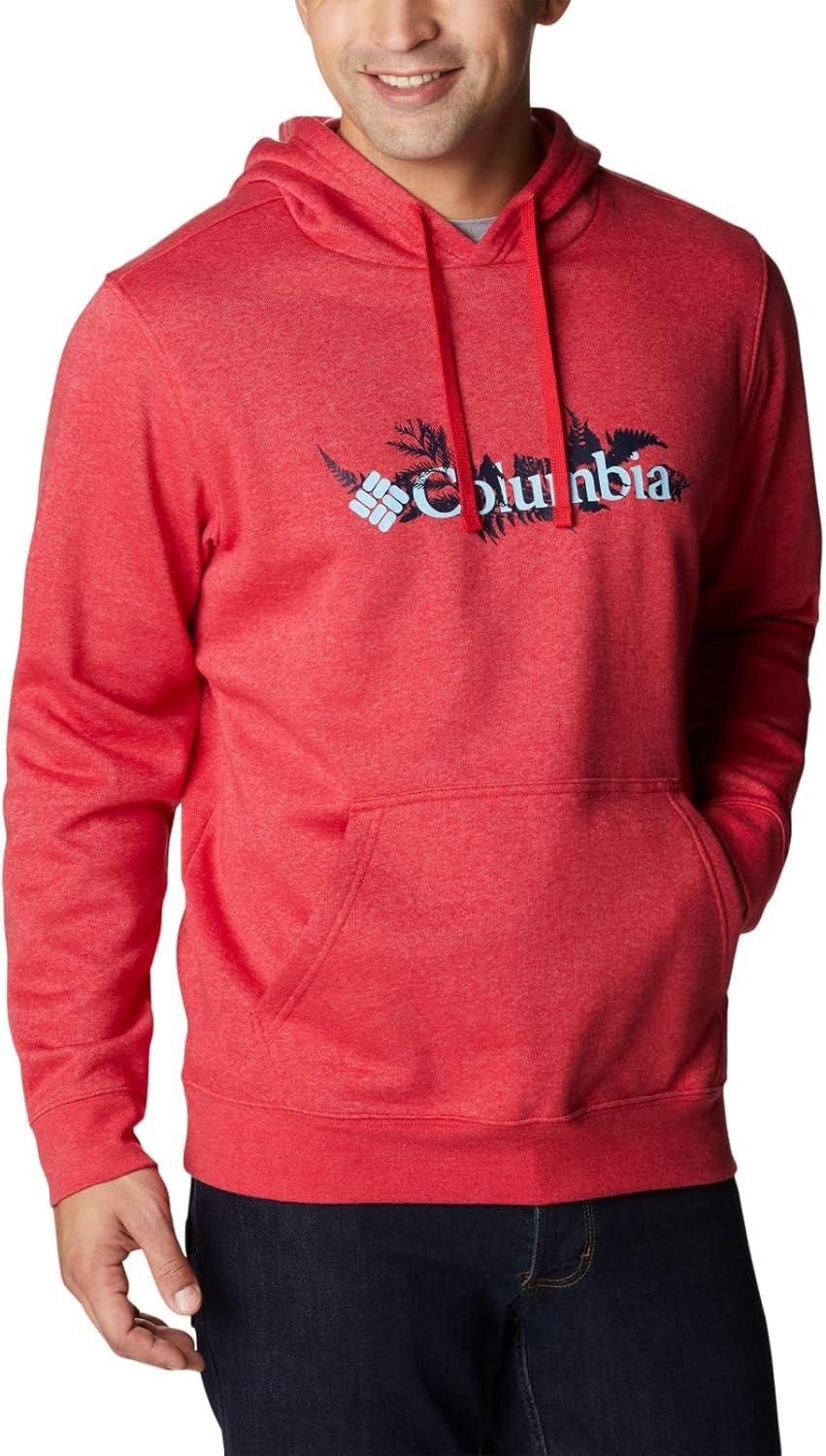 imageColumbia mens Trek HoodieMountain Red HeatherNorthwoods Brand