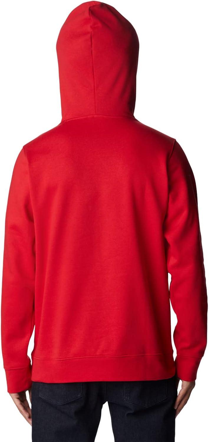 imageColumbia mens Trek HoodieMountain RedCsc Sleeve Logo