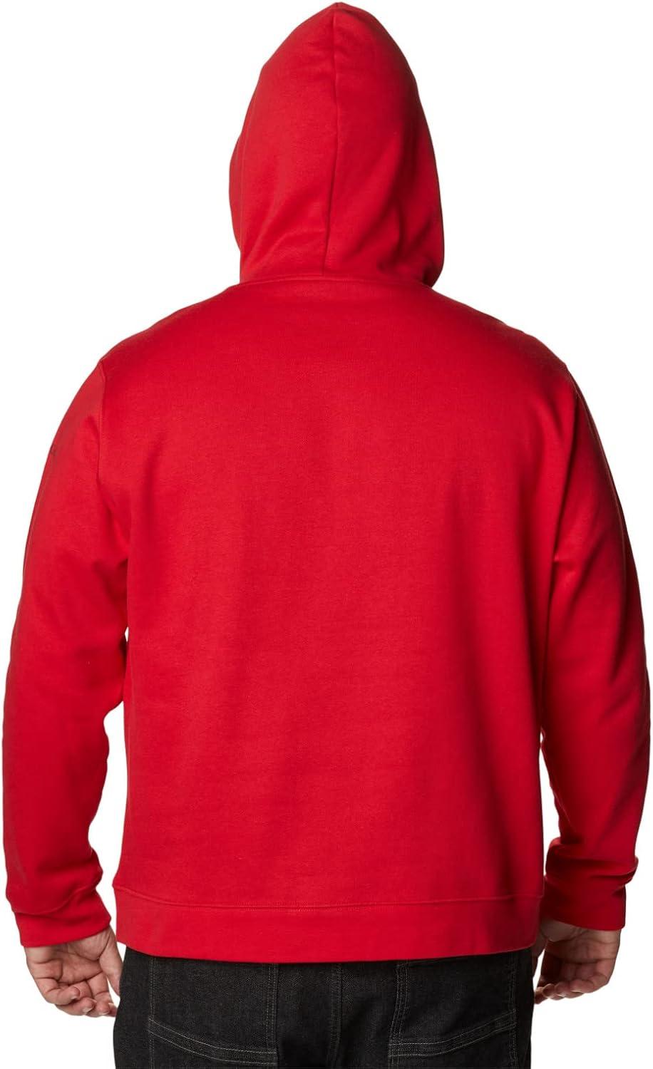 imageColumbia mens Trek HoodieMountain RedUs Hood Flag