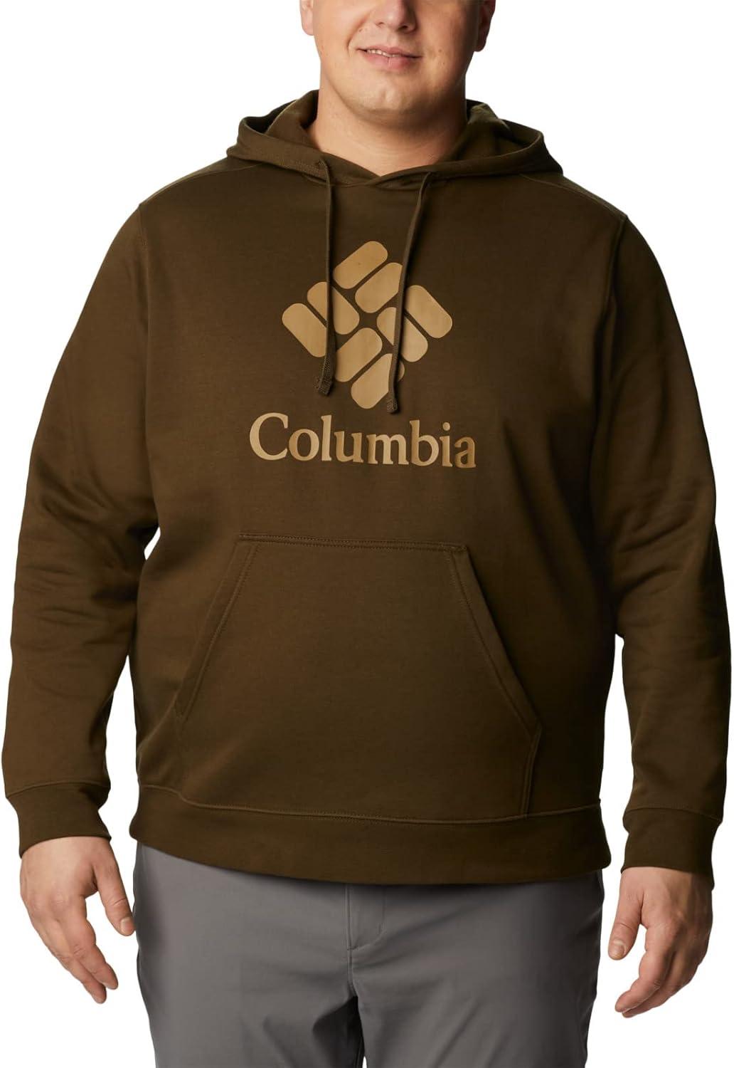 imageColumbia mens Trek HoodieOlive GreenCsc Stacked Graphic