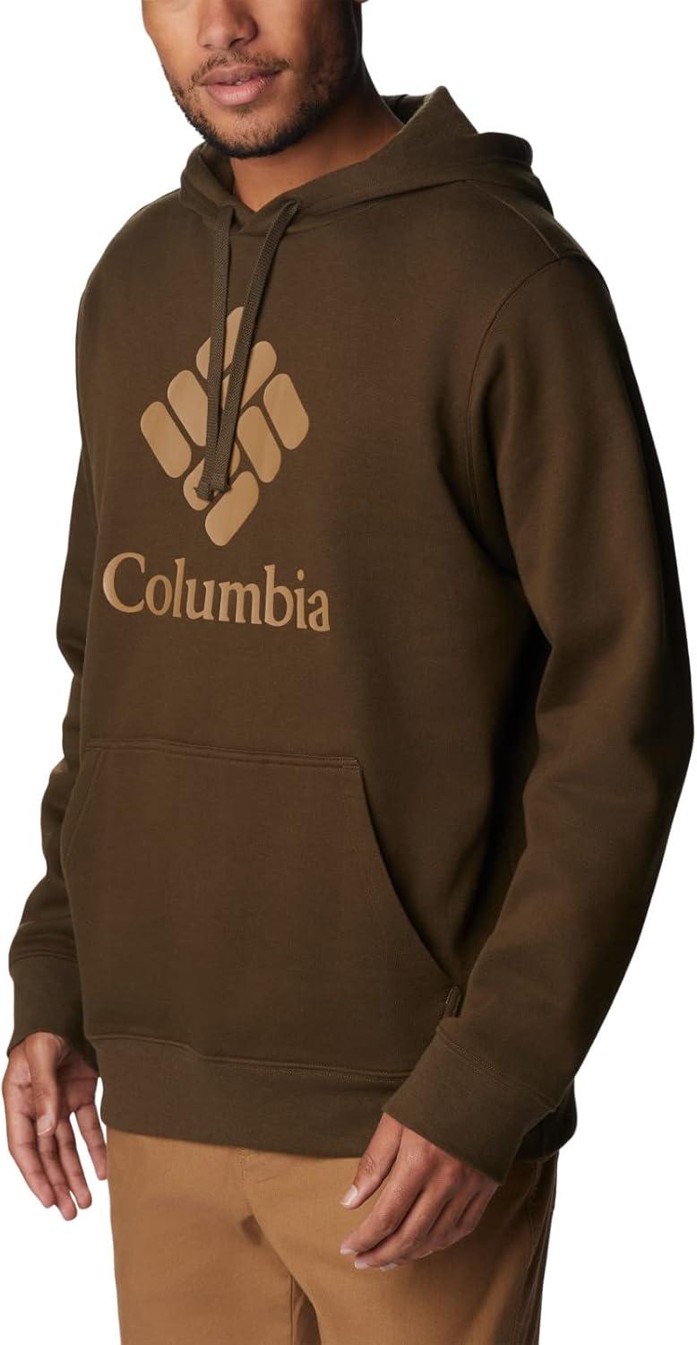 imageColumbia mens Trek HoodieOlive GreenCsc Stacked Graphic