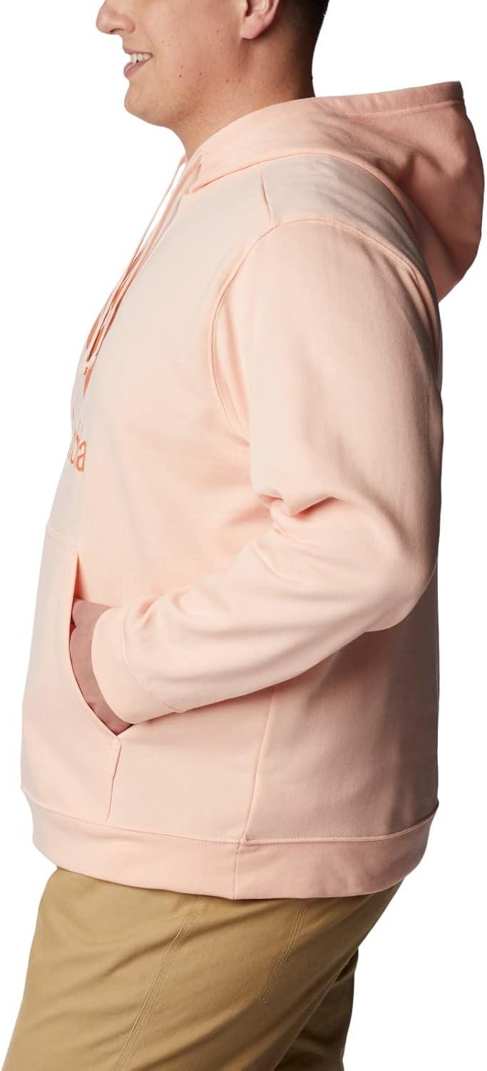 imageColumbia mens Trek HoodiePeach BlossomCsc Stacked Graphic