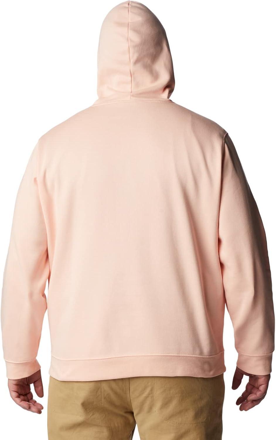 imageColumbia mens Trek HoodiePeach BlossomCsc Stacked Graphic