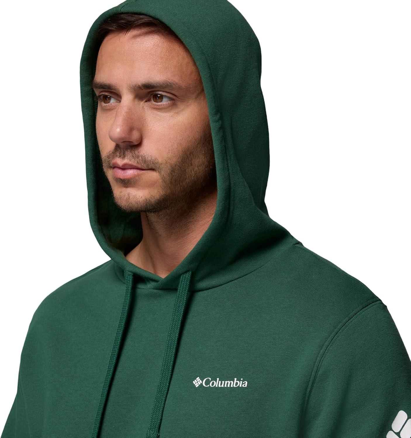 imageColumbia mens Trek HoodieRain ForestCsc Sleeve Logo
