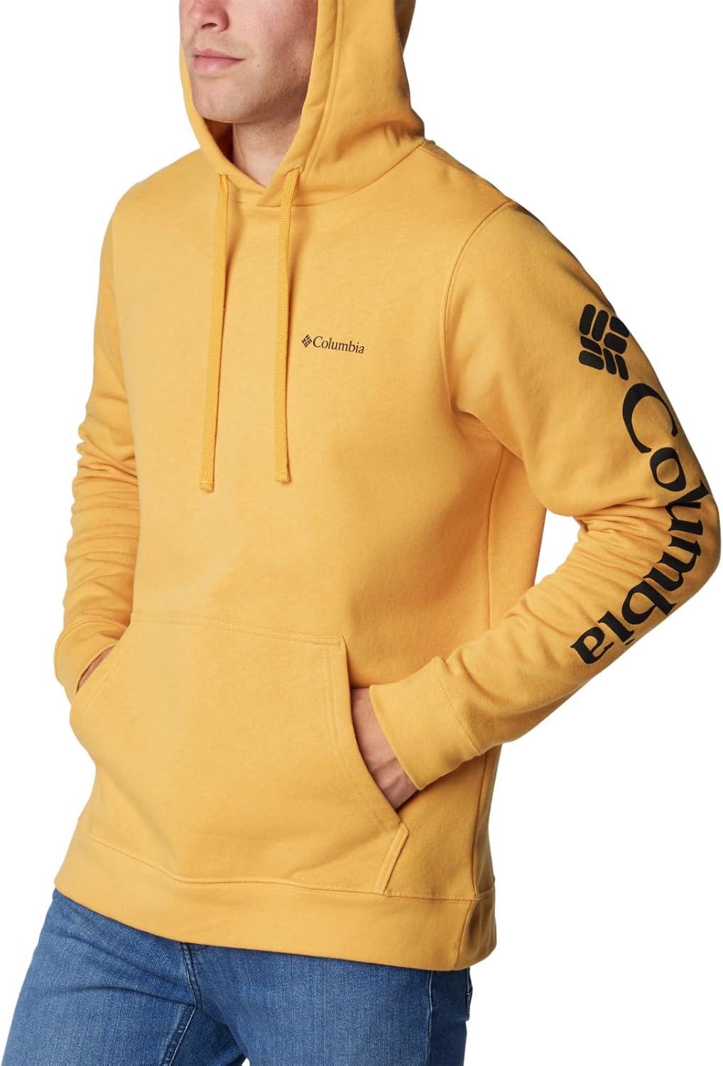 imageColumbia mens Trek HoodieRaw Honey Csc Sleeve Logo