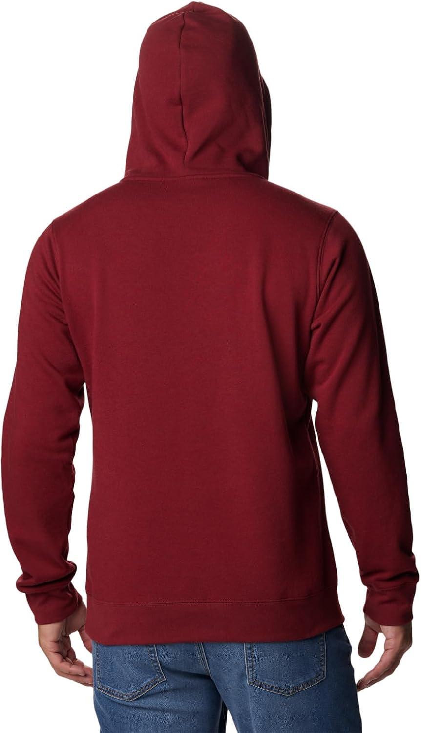 imageColumbia mens Trek HoodieRed Jasper Treeline Flag Graphic