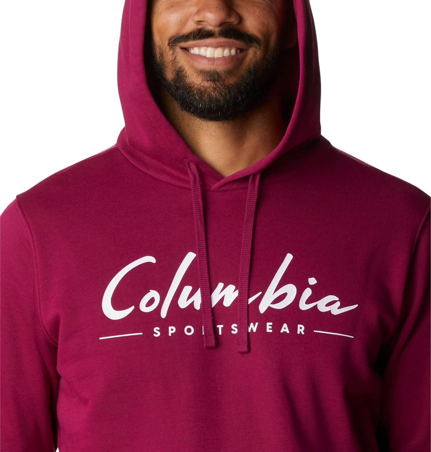 imageColumbia mens Trek HoodieRed Onion
