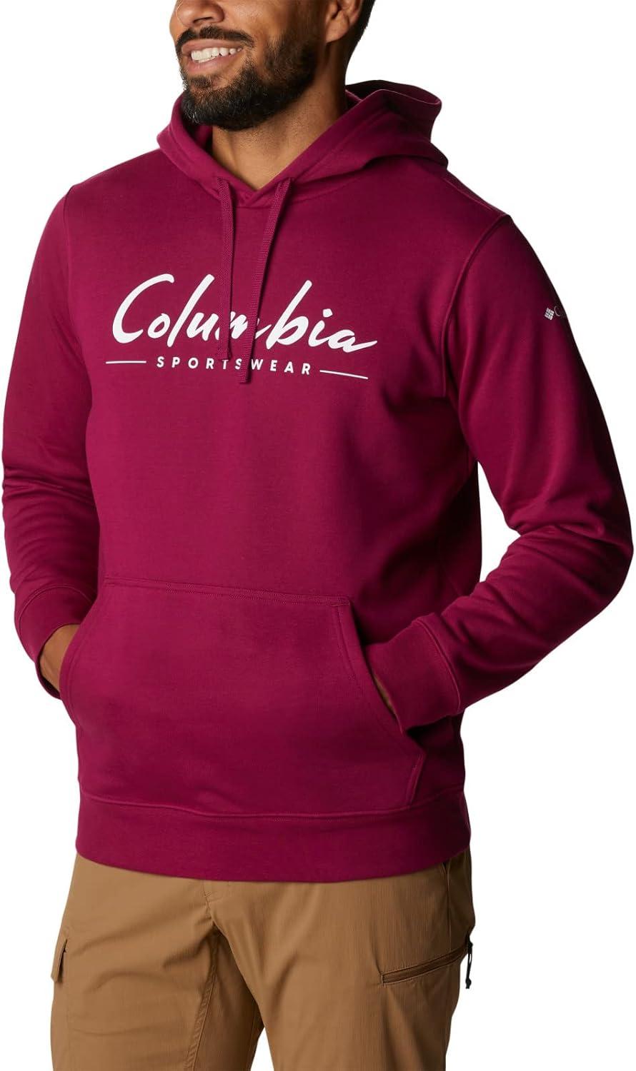 imageColumbia mens Trek HoodieRed Onion