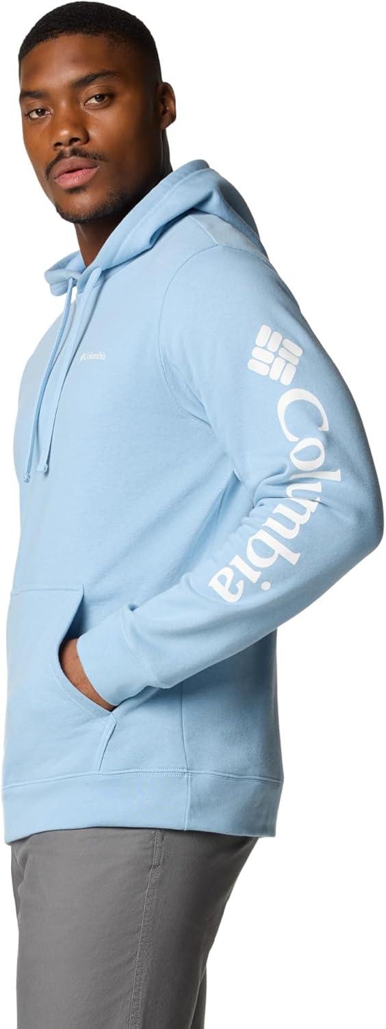 imageColumbia mens Trek HoodieRipple BlueCsc Sleeve Logo