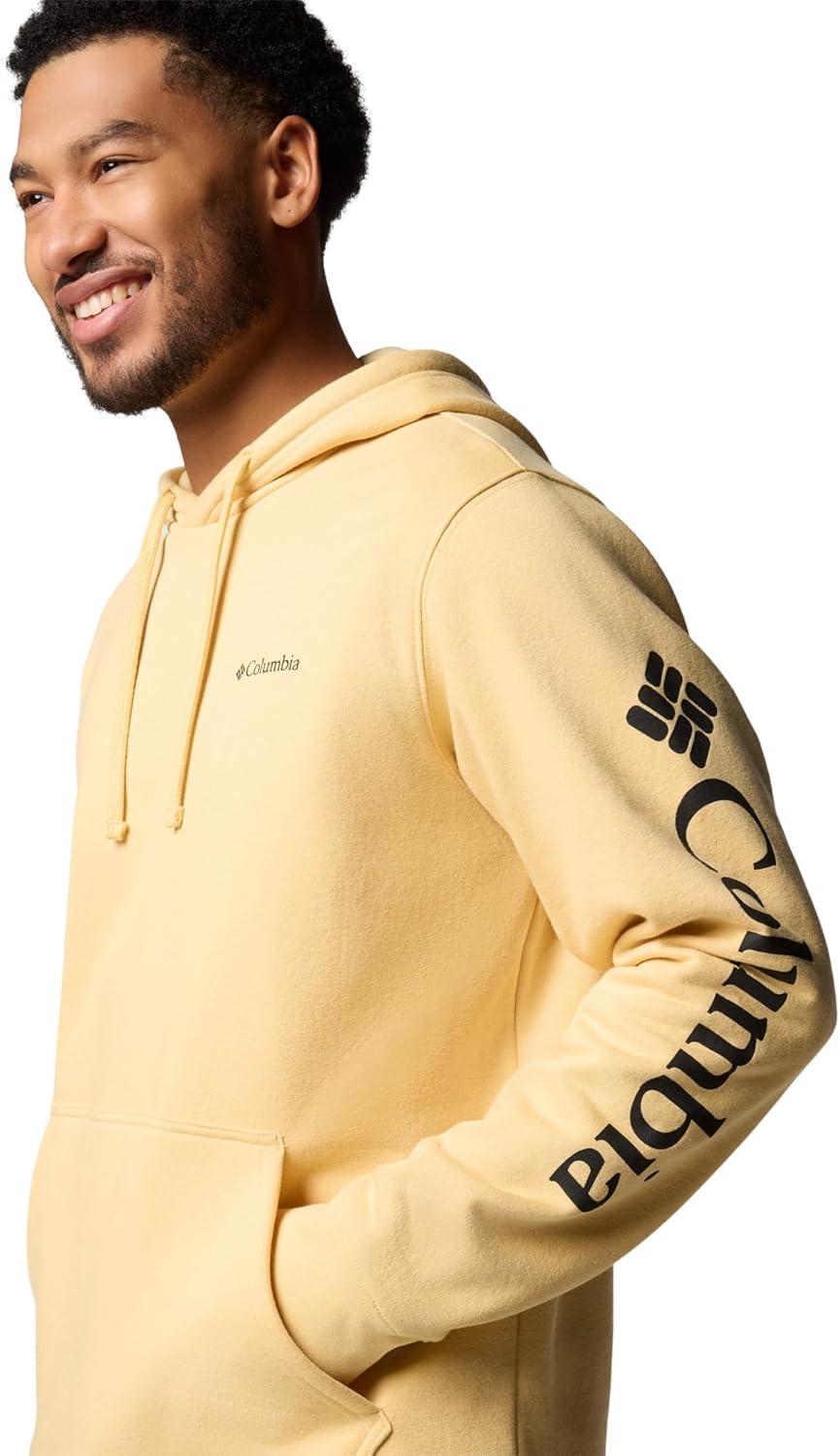 imageColumbia mens Trek HoodieSand DuneCsc Sleeve Logo