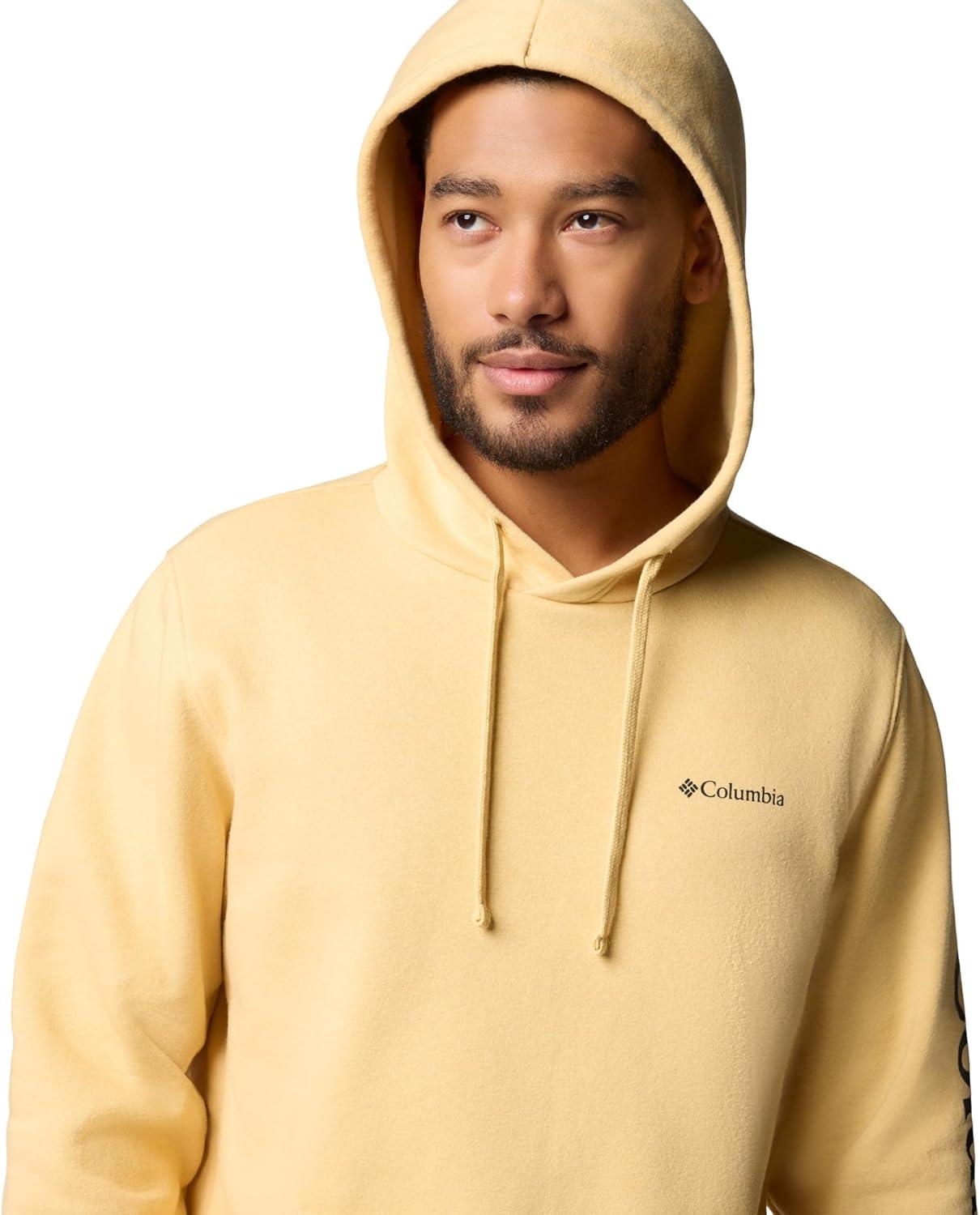 imageColumbia mens Trek HoodieSand DuneCsc Sleeve Logo