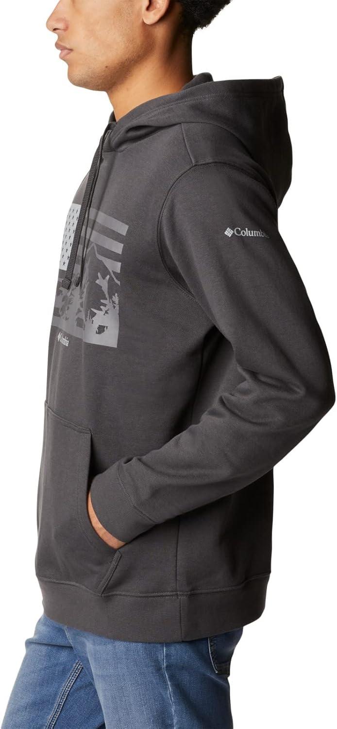 imageColumbia mens Trek HoodieSharkUs Hood Flag