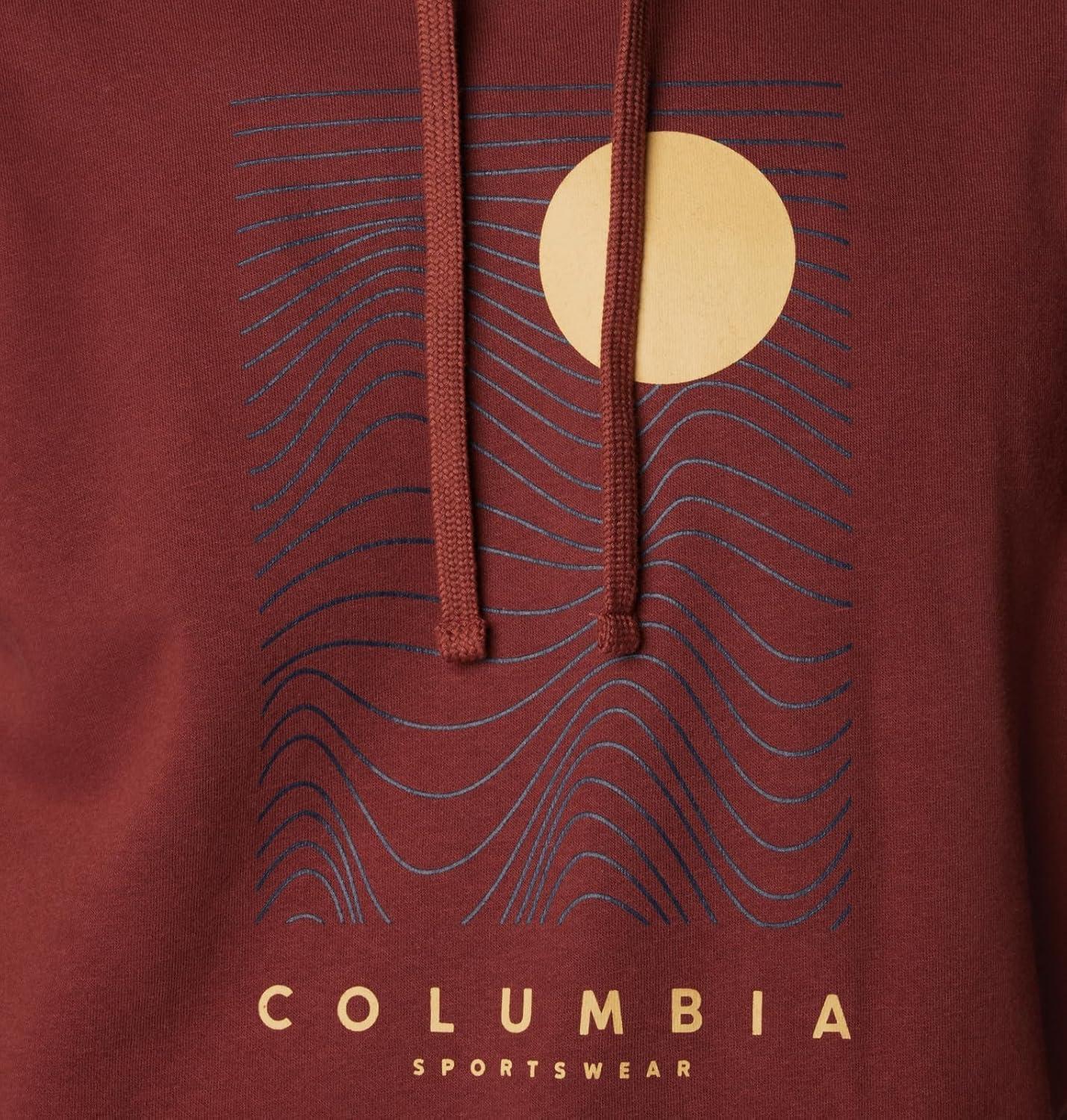 imageColumbia mens Trek HoodieSpiceLinear Drifts
