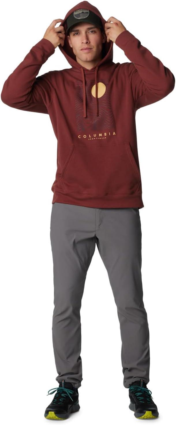 imageColumbia mens Trek HoodieSpiceLinear Drifts