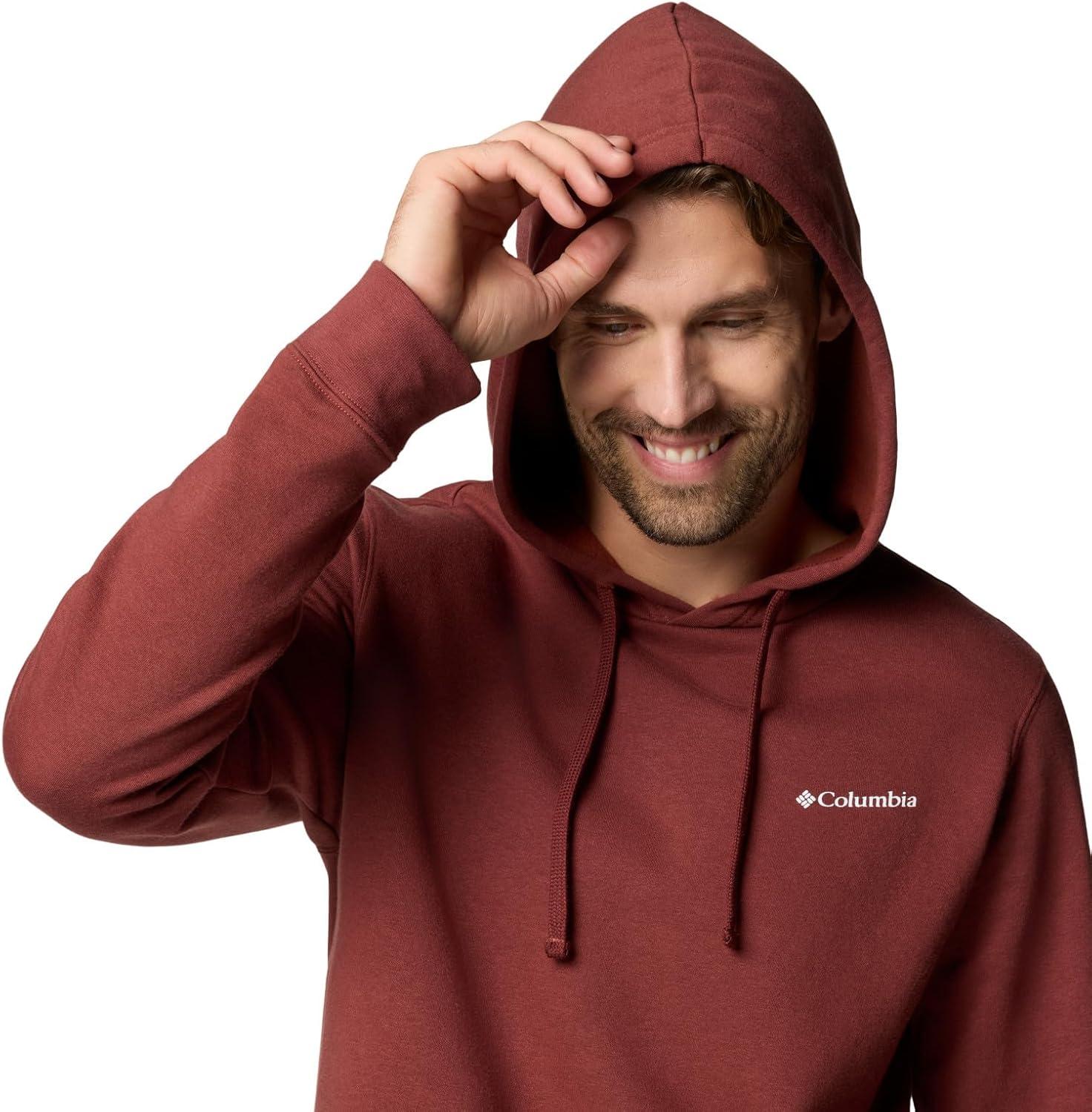 imageColumbia mens Trek HoodieSpicePuff Box Gem Logo