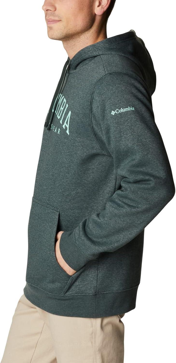 imageColumbia mens Trek HoodieSpruce HeatherCsc Arched Brand Logo