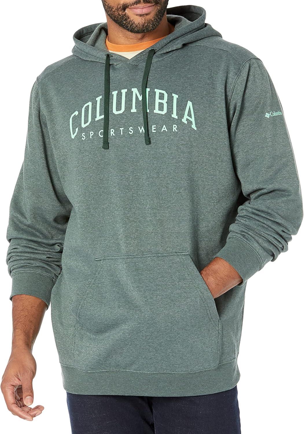 imageColumbia mens Trek HoodieSpruce HeatherCsc Arched Brand Logo
