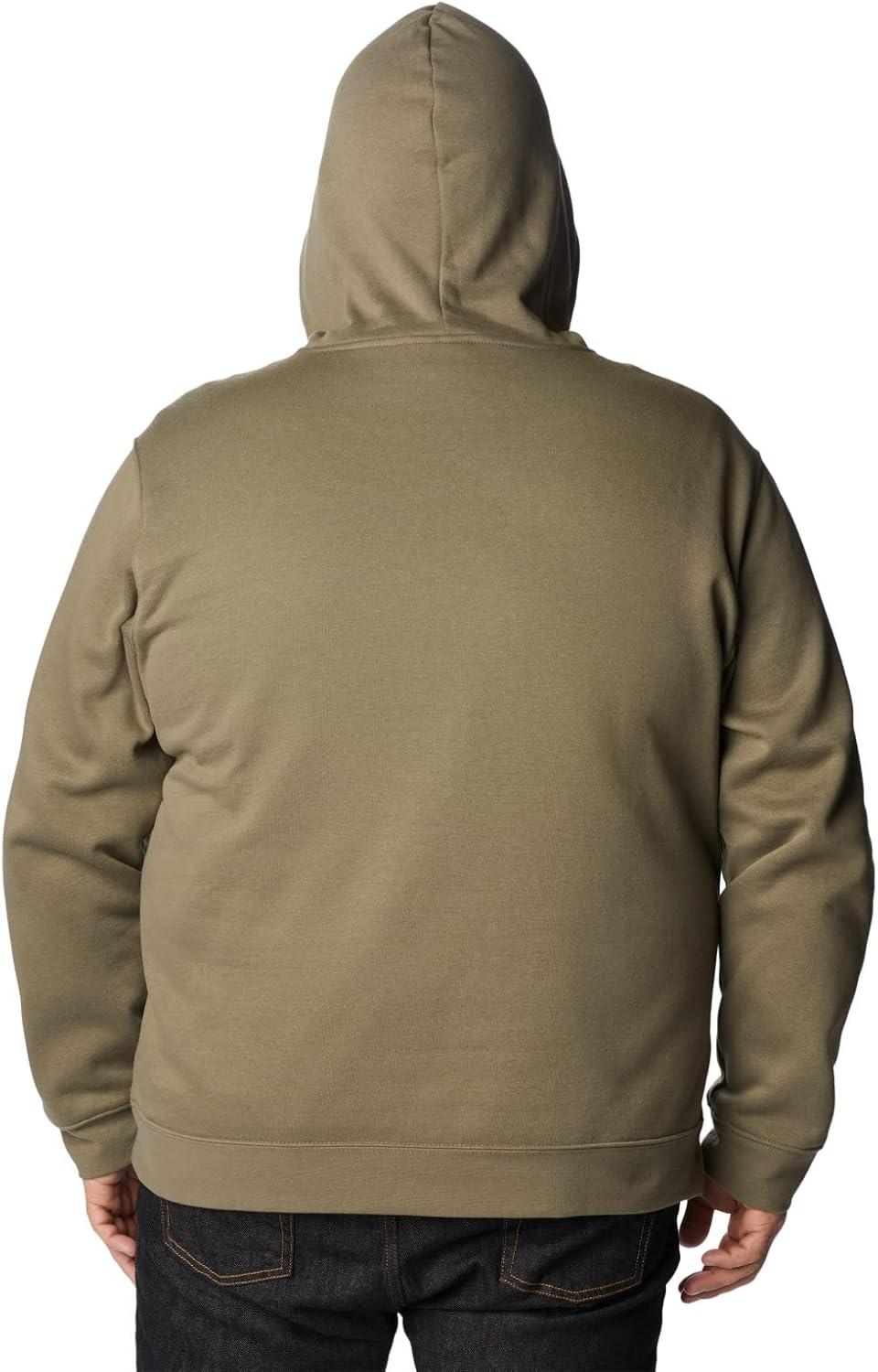 imageColumbia mens Trek HoodieStone GreenCentered Gem Logo
