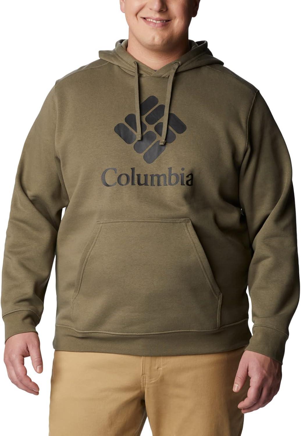 imageColumbia mens Trek HoodieStone GreenCsc Stacked Graphic