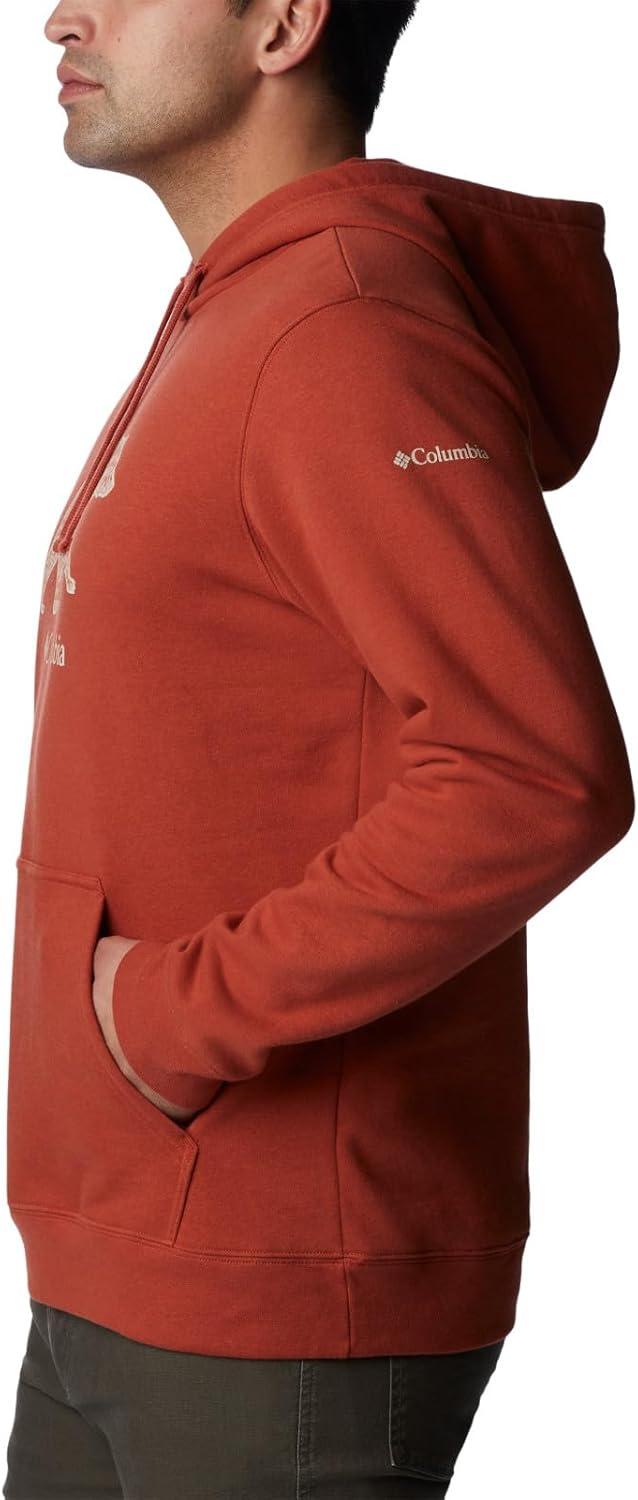 imageColumbia mens Trek HoodieWarp Red Bearly Checkered Peaks Graphic