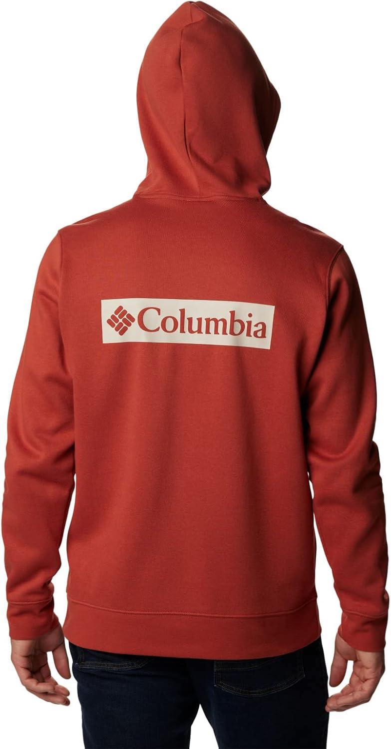 imageColumbia mens Trek HoodieWarp Red Boxed Gem Columbia Graphic