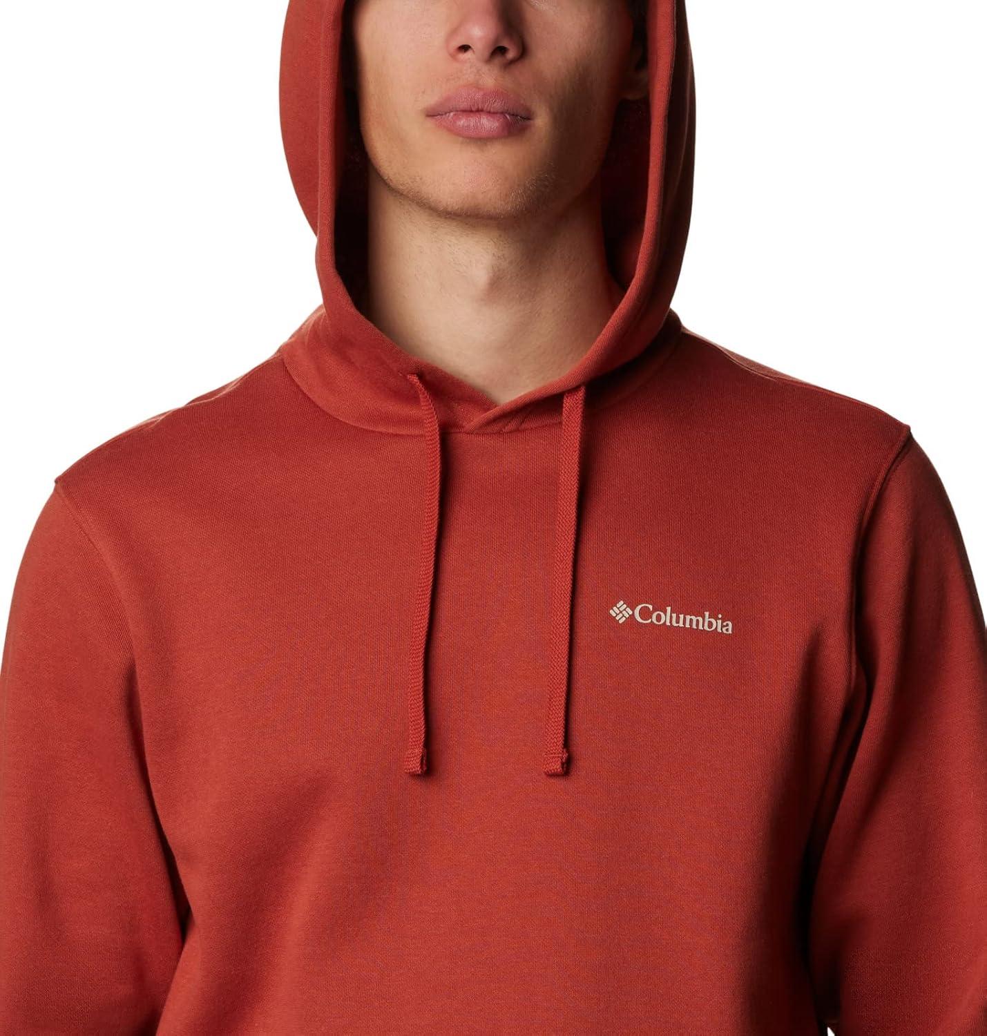 imageColumbia mens Trek HoodieWarp Red Boxed Gem Columbia Graphic