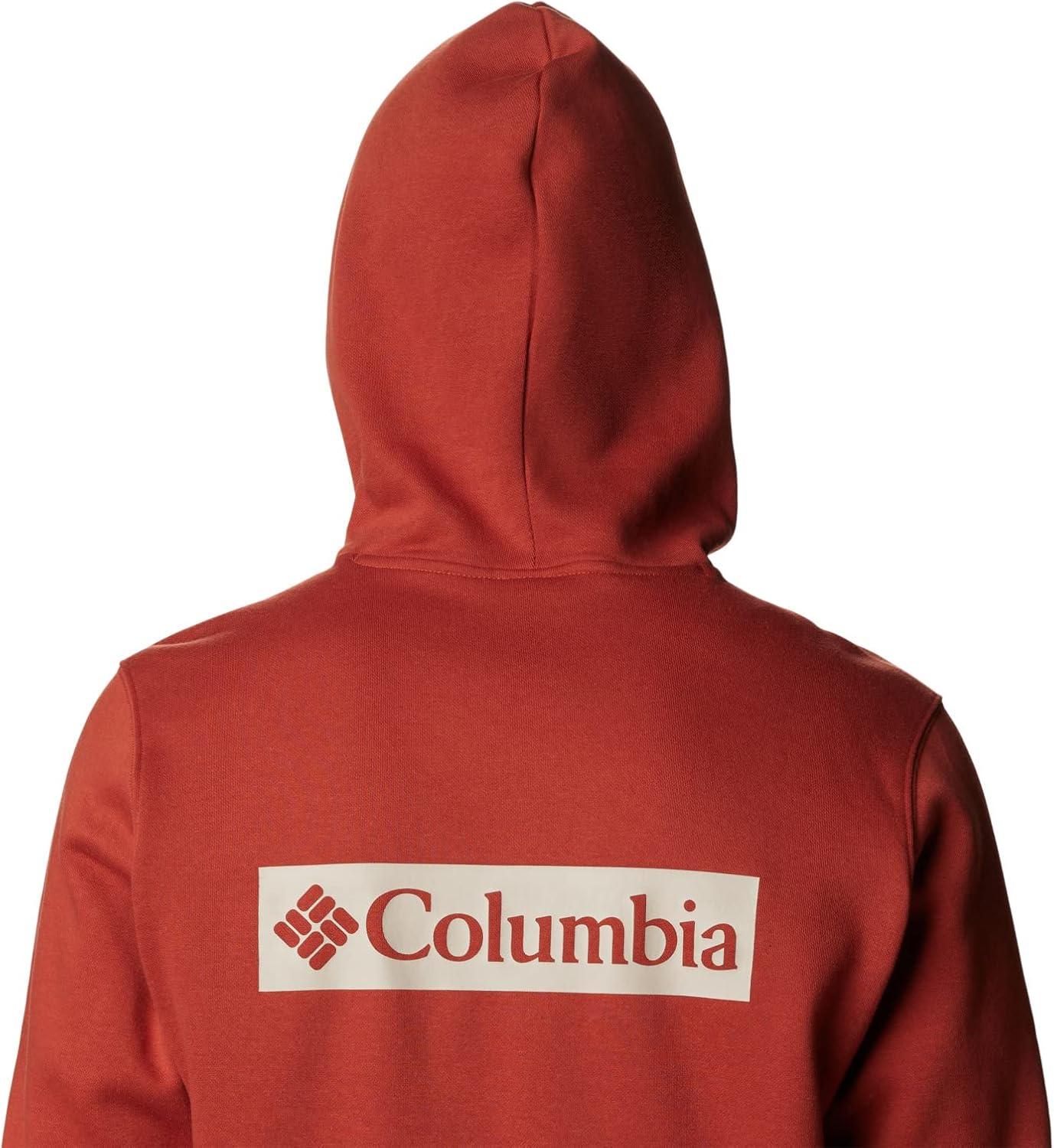imageColumbia mens Trek HoodieWarp Red Boxed Gem Columbia Graphic