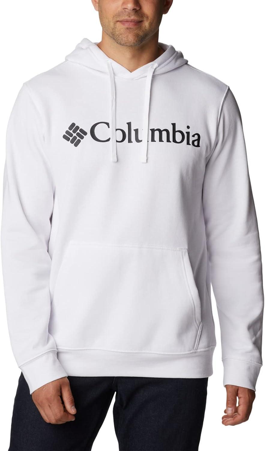 imageColumbia mens Trek HoodieWhiteCsc Branded Logo