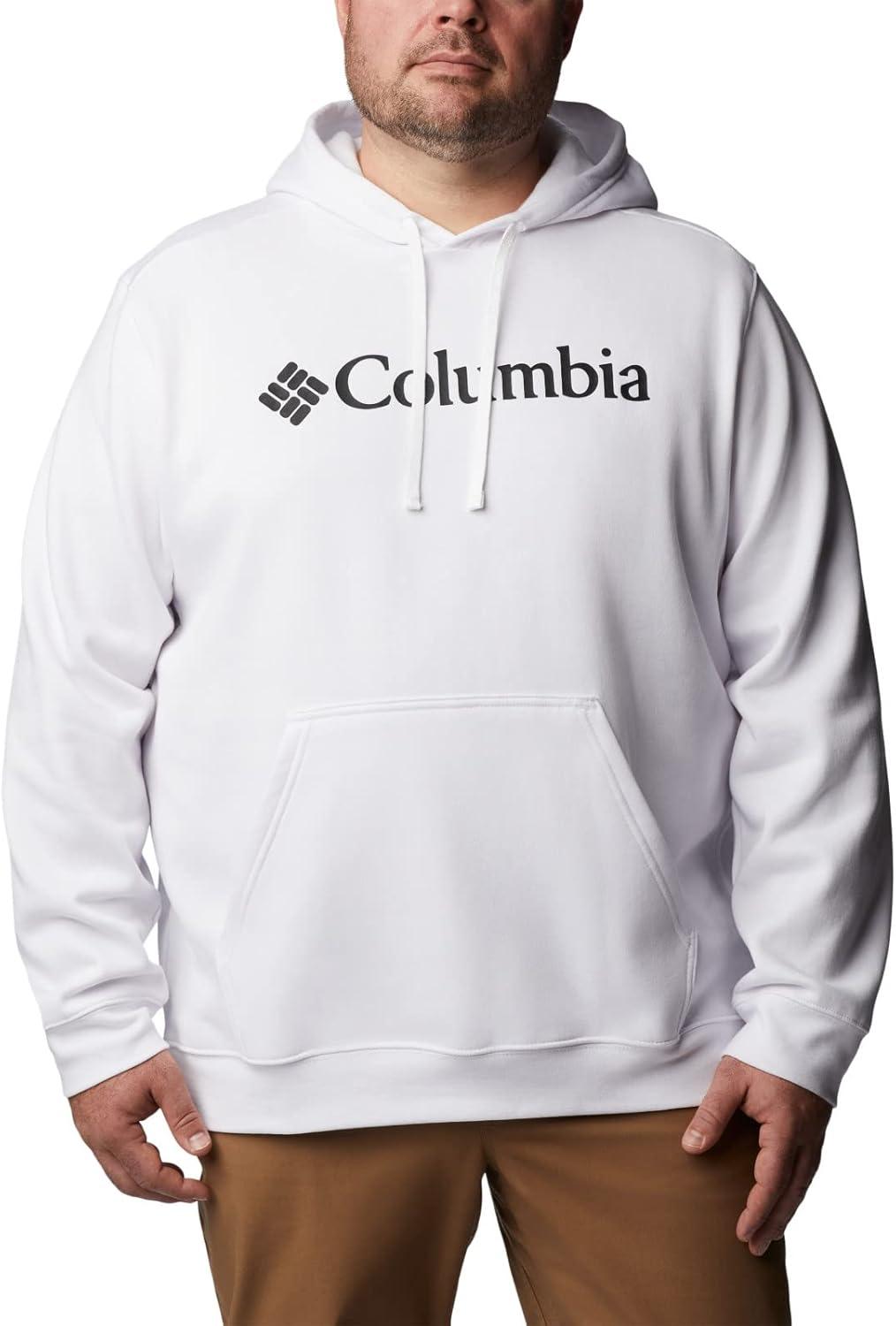 imageColumbia mens Trek HoodieWhiteCsc Branded Logo