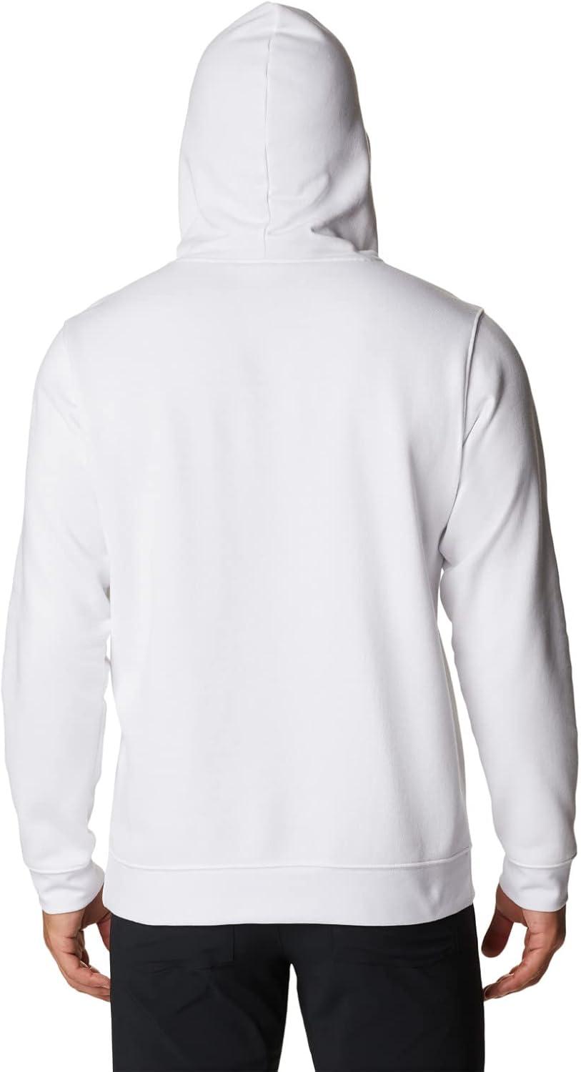 imageColumbia mens Trek HoodieWhiteUs Flag Stamp